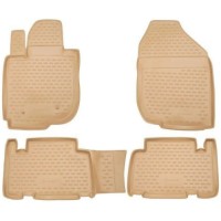 Коврики в салон Element Infiniti EX35 2008+, 4 шт, бежевые (NLC.76.03.212)