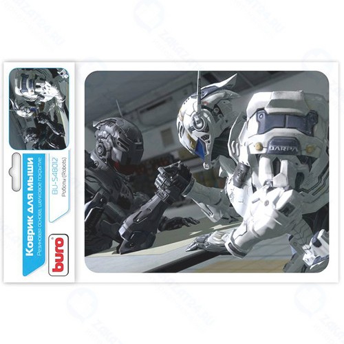 Коврик для мыши Buro BU-S48012 Роботы