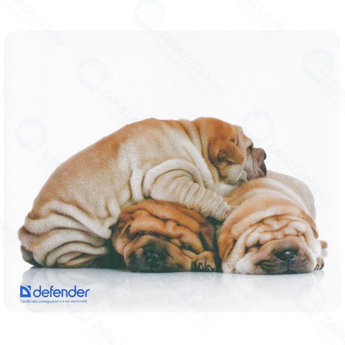 Коврик для мыши Defender Шелковый, в ассортименте