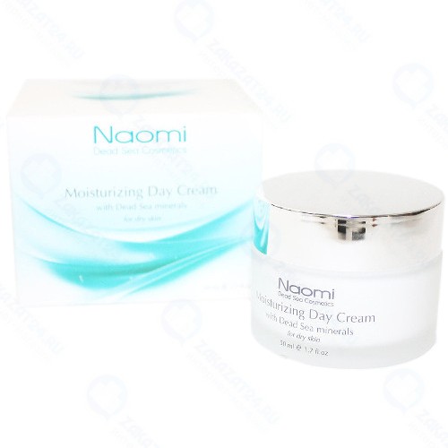 Крем увлажняющий для лица Naomi KM 0009 с минералами Мертвого моря для сухой кожи, 50 мл