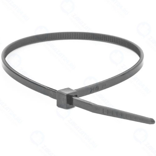 Стяжки ДКС 3,6x140 мм, 100 шт, черные (25309)