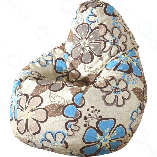 Кресло-мешок ПАЗИТИФЧИК Груша: Беатриче, жаккард, 160х100 см