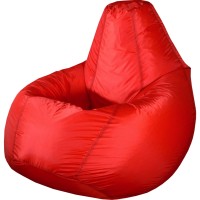 Кресло-мешок ПАЗИТИФЧИК Груша: БМО3, оксфорд, 130х85 см, красный