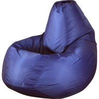 Кресло-мешок ПАЗИТИФЧИК Груша: БМО3, оксфорд, 130х85 см, синий