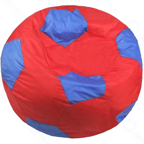 Кресло-мешок ПАЗИТИФЧИК Мяч: БМО7, оксфорд, 90х90 см, красный/синий