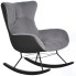 Кресло-качалка GARDA-DECOR 30C-DX-1943-1 Grey