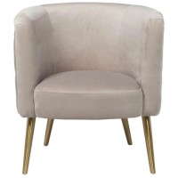 Кресло GARDA-DECOR 48MY-2533 PEG GLD Pearl/Grey