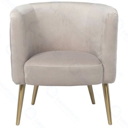 Кресло GARDA-DECOR 48MY-2533 PEG GLD Pearl/Grey