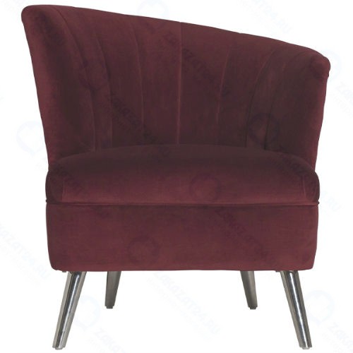 Кресло GARDA-DECOR 48MY-2553-R BUR SLV