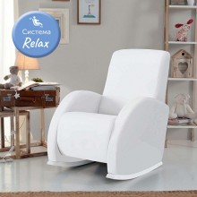 Кресло-качалка MICUNA Wing/Confort White/White
