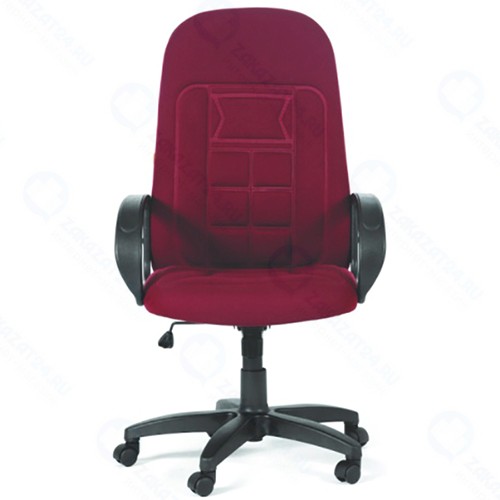 Кресло Chairman 727 бордовый (00-06004322)