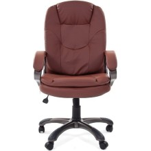 Кресло Chairman 668 экопремиум коричневый (00-07007678)