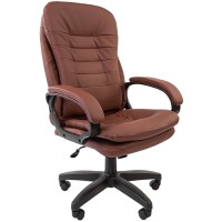 Кресло Chairman 795 LT PU коричневый (00-07014618)