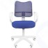 Кресло Chairman 450 LT белый пластик TW-10/TW-05 синий (00-07019774)
