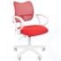 Кресло Chairman 450 LT белый пластик TW-19/TW-69 красный (00-07019778)