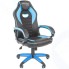 Игровое кресло Chairman Game 16 экопремиум черный/голубой (00-07024556)