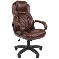 Кресло Chairman 432 экопремиум коричневый N (00-07028643)
