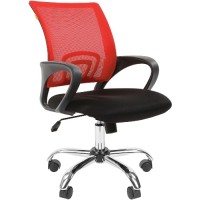 Кресло Chairman 696 TW красный хром (00-07054950)