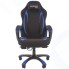 Игровое кресло Chairman Game 28 ткань черный/синий (00-07059198)