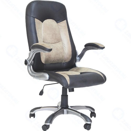 Кресло Chairman 439 Черный/бежевый