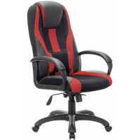 Кресло Brabix Rapid GM-102 черное/красное (532107)