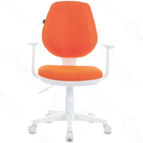 Кресло Brabix Fancy MG-201W, TW-96-1, оранжевое (532410)