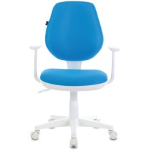 Кресло Brabix Fancy MG-201W, TW-55, голубое (532411)