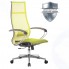 Кресло Метта К-7, хромированное, прочная сетка, светло-зеленое (532463)