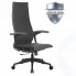 Кресло Метта К-8.1-Т, пластик, экокожа перфорированная, черное (532470)