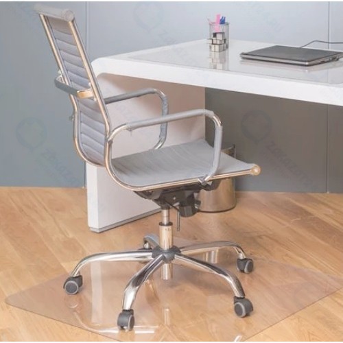 Коврик для кресла Brabix 90x90 см, прозрачный (604848)