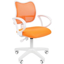 Кресло Chairman 450 LT белый пластик/оранжевый (7019777)