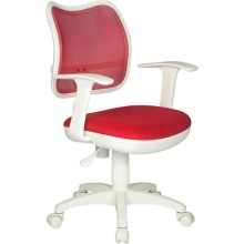 Кресло Бюрократ CH-W797/R/TW-97N Белый/красный Кресло Бюрократ CH-W797/R/TW-97N Белый/красный