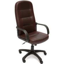 Кресло Tetchair Devon, коричневый перфорированный