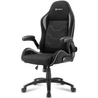 Игровое кресло Sharkoon Elbrus 1 Black/Grey
