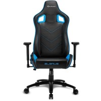 Игровое кресло Sharkoon Elbrus 2 Black/Blue