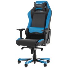 Игровое кресло DXRacer Iron OH/IS11/NB черный/синий