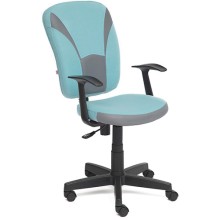 Кресло Tetchair Ostin, голубой/серый
