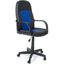 Кресло Tetchair Parma, черный/синий