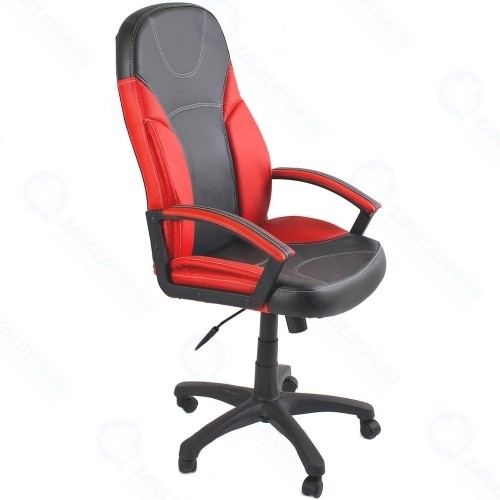 Кресло Tetchair Twister, черный/красный