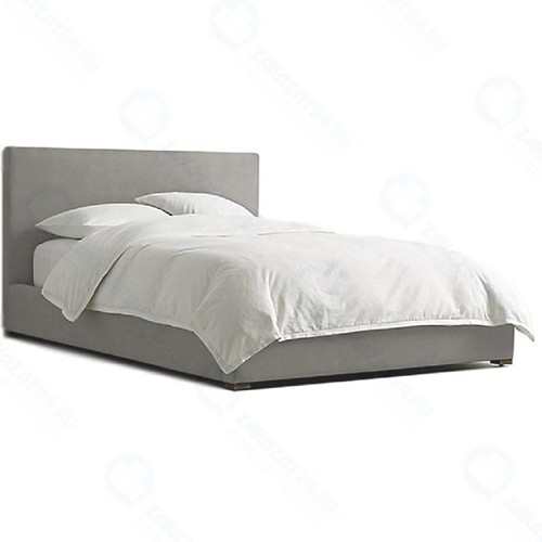 Кровать с мягким изголовьем ML 3014 LightGrey 140*200 Beck Platform