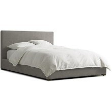 Кровать с мягким изголовьем ML 3014 LightGrey 160*200 Beck Platform