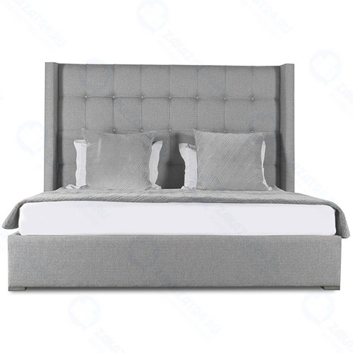 Кровать с мягким изголовьем IDEALBEDS BERKB160 Berkley Winged Box Tufted Collection