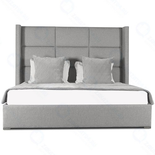 Кровать с мягким изголовьем IDEALBEDS BERKCW160 Berkley Winged Cube Wood Collection