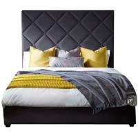 Кровать с мягким изголовьем IDEALBEDS DAV180 Davenport