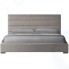 Кровать с мягким изголовьем IDEALBEDS Modena Horizontal Channel White