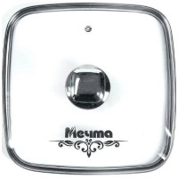 Крышка Мечта 26 см, стеклянная квадратная (КР26Г)