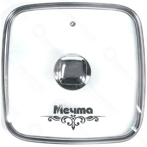 Крышка Мечта 26 см, стеклянная квадратная (КР26Г)