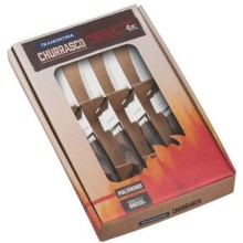 Набор ножей для стейков Tramontina Churrasco, 4 предмета (21499/412)