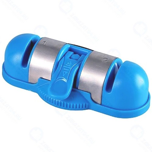 Точилка для ножей MAYER-BOCH механическая, керамика/сталь, синяя (29707)