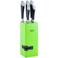 Набор кухонных ножей GIPFEL 6 предметов, зеленый (8448) Набор кухонных ножей GIPFEL 6 предметов, зеленый (8448)